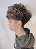 キムタク風☆マッシュパーマショート