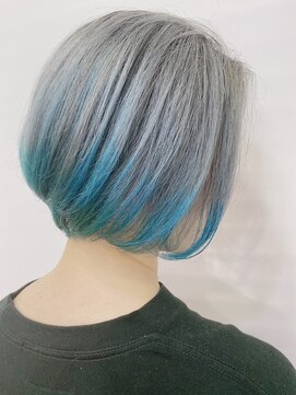 シエスタ バイ アンブルリュクス(siesta by amble luxe) ターコイズブルーバレイヤージュ