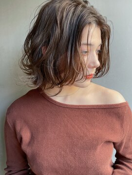 メイクス 表参道(MAKE'S omotesando) マロンベージュ/カーキグレージュ/大人かわいい/ボブ/【江畠】