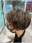 ふわふわメンズパーマ