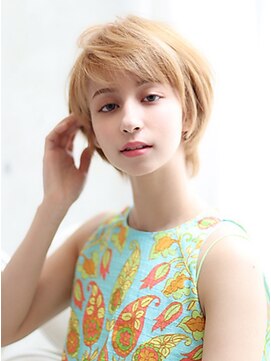 アッシュ 亀戸店(Ash) 【大人女性向け】ハイトーンショートカット