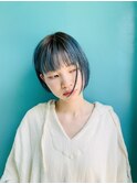 ハイトーンカラー×ボブスタイル