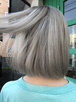 エクルル バイ エムジェー 寿町店(ekururu by MJ)&nbsp;ホワイトアッシュきりっぱなしボブ