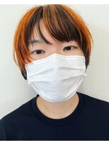 キハコ (KIHACO)&nbsp;【Kihaco】デザインカラーのショートボブ