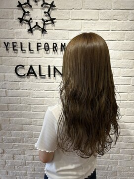 ヘア スパ ビューティー エールフォルム(HAIR SPA BEAUTY YELLFORME) 透明感ヌーディベージュカラー