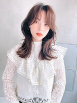 銀座　cheri透明感グレージュ×くびれレイヤー
