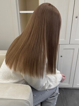 ベレーザシェルト(Beleza scelto) 5896艶髪グレーベージュミルクティーアッシュレイヤーロング