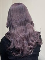 ベレーザ 渋谷(BELEZA)&nbsp;6161ラベンダーパープルアッシュブラックオンブレレイヤーロング