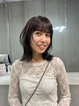 ディセンシー(Dicency) Dicency（マオ）レイヤーカット×ナチュラルブラック