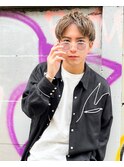 Aimee 町田　アップバング×見アッシュベージュ