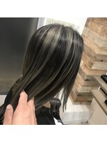 マルフェ 天王寺(marfe)&nbsp;シャドールーツバレイヤージュ#透明感カラー/髪質改善