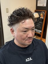 カルムンド バイ トコヘイ(CALMUNDO by TOKOHEI) 極道パーマ×ナチュラルメッシュ