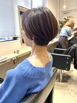 レトン 銀座(leton)&nbsp;丸みショート/ハイライト/ショートボブ/銀座/大人ショート