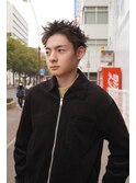 【三野隼澄】スパイキーショート×ピンパーマ