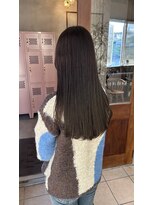 ナージーカフナ(NAJEY cafna)&nbsp;Oil straight × Olive beige