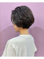 レジュール Rejouir 丸みショート×寒色系カラー 20代30代40代50代