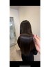 【入木田限定】髪質改善ストレート＋髪質改善ヘアエステ（整えカット付き）