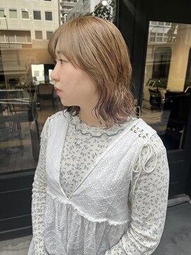 ノエル 池袋店(noel) 【noel】manami×ブリーチなしベージュ