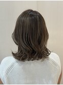 #本厚木駅白髪ボカシhighlight colour