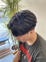 クオルヴィラ 立川北口(QOL villa)&nbsp;フェザーパーマフェザーショートセンターパート毛流れパーマ