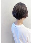 【shima】ショートボブ/ポイント矯正&コテパーマ