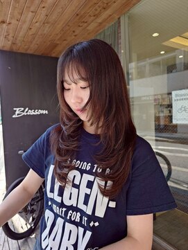 ブロッサム ひばりヶ丘(Blossom) レイヤーロングブラウン透明感10代20代30代40代