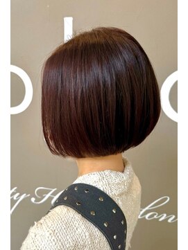 レプリカ 上大岡(Replica) ミニボブ　ボルドーカラー