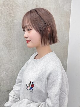 ガーデン 渋谷(GARDEN) 小顔大人ボブ暗めカラーミディアムデザインカラー