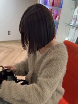 ファースト 仙台店(first)&nbsp;仙台/ 透明感カラー/大人ボブ/顔周りカット/艶髪