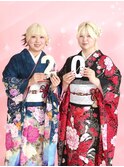 成人式ヘアセット&着付け