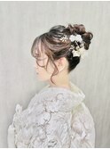 白無垢　アップ　