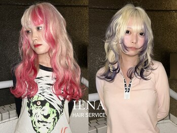 イエナ 渋谷(IENA)の写真/高発色ハイトーン~インナーカラーも☆ブリーチカラーに迷ったらまずはIENAにご相談♪【渋谷/明治神宮前】