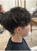 【波巻きツイスパ】【メンズパーマ】【京橋】