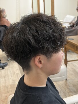 アトワ(a'towa) 【波巻きツイスパ】【メンズパーマ】【京橋】