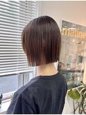 【W】古舘　切りっぱなしボブ