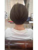 ラグーナ(Laguna)&nbsp;【40代50代◎絶壁解消】耳掛け丸みショート/小顔/白髪ぼかし