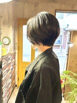 ルーナヘアー(LUNA hair) ダークマットグレー ショート