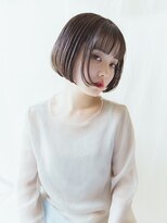 デビュー バイ アミ 北中城(debut by A.M.I) ミルクティーブロンド/ダークブルー/デジタルパーマ/沖縄/北中