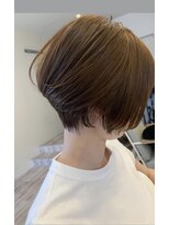 エイティヘア(Eighty hair)&nbsp;クラッシックショート×ペールアッシュ