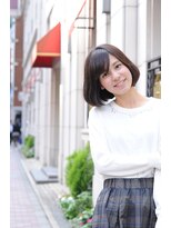 ロンド ブランシュ 錦糸町北口(Lond blanche)&nbsp;【Blanche】どこから見てもカワイイ☆厚めバングワンカールボブ