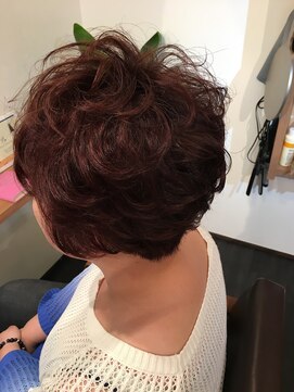 ナトゥーアベーネヘア(Natur Bene hair) ウェーブアシメショート!