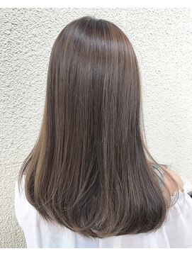 ソーホーヘアーアンドボタニカル 大橋店(SOHO hair & botanical) 【お客様style】ナチュラルベージュ