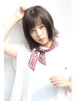 アンアミ オモテサンドウ(Un ami omotesando)&nbsp;【Un ami】《増永剛大》  仕事ＯＫのグレージュカラー、人気ボブ