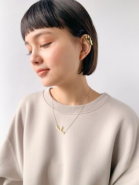 ヴェルダ 池袋店(verda) シンプルボブ×ナチュラルダークブラウン*fukuda