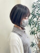 アッシュ 名駅(ASCH)&nbsp;頭の形がキレイに見えるショートボブ