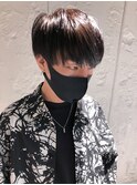 《長谷川》ナチュラルショート地毛風透明感カラー 刈り上げ無し