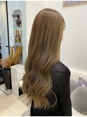 ハイライト×カーキベージュ