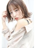 シースルーバング外ハネボブ