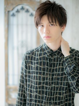モッズヘアメン 名護大東店(mod's hair men) ≪mod's men≫ヘーゼルベージュ計算ずくフェザーマッシュa