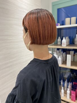 エフ ヘアーアンドリラクゼーション(F. hair & relaxation) 【F.】中崎町20代30代襟足ギリギリミニボブ